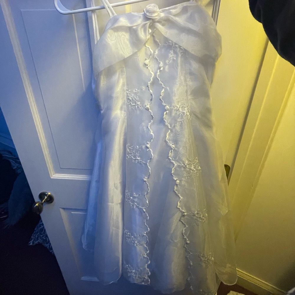 First Communion Dress+Vail
